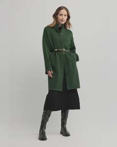 Yarra Trail Force Knit Coat | Juniper