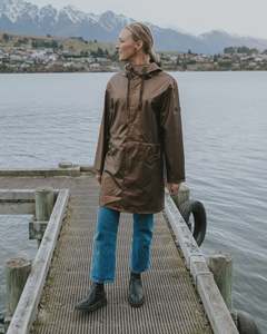 Coats: Moke Charlie Rain Coat | Antique Gold
