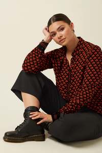 King Louie: King Louie Maisie Blouse | Moire