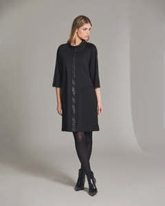 Peruzzi: Peruzzi-Hammered Stud Dress | Black