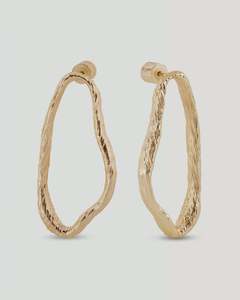 Tutti-Mira Earrings Large | Gold