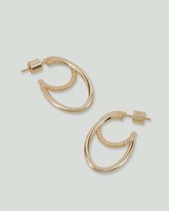 Tutti Jewellery: Tutti-Rhythm Earrings | Gold