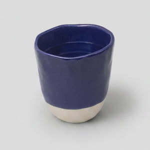 Serveware: Japanese Lopsided Mug Large | Azure