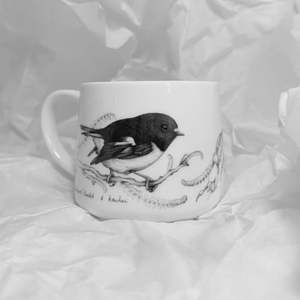Cup - So This is Love | Miromiro/Tomtit & Kowhai