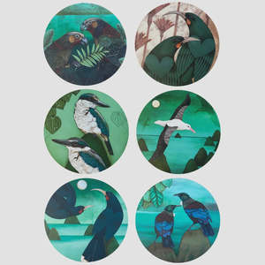 Kathryn Furniss Circle Placemats | Set of 6