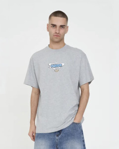 Shirts Tops: Huffer Mens Sup Tee 190/Easy As | Grey Marle