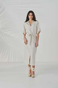 Dresses Jumpsuits: Lania Court Dress | Natural