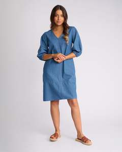Vassalli 6136- Nevada Dress | Surf Blue
