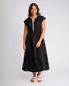 Vassalli 6118- Emmie Dress | Black/White