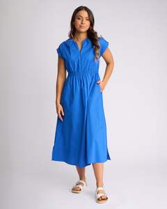 Vassalli 6118- Emmie Dress | Cobalt