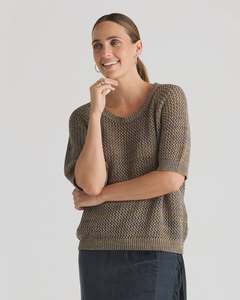 Knits Sweats 1: LD + Co Colour Mix Top | Graphite
