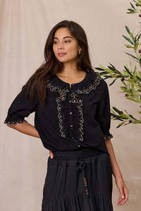 Neris Stevie Top | Black