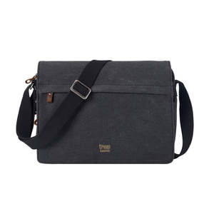 Troop Flap Messenger Bag 0241 | Black Wash