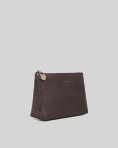Bags Wallets: Louenhide The Everyday Pouch | Chocolate Suedette