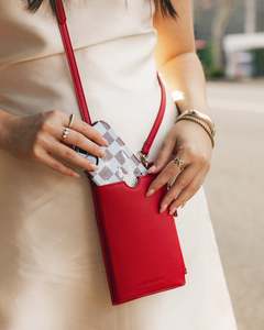 Louenhide Suki Phone Bag | Red