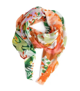 Laura Scarf | Green and Rust
