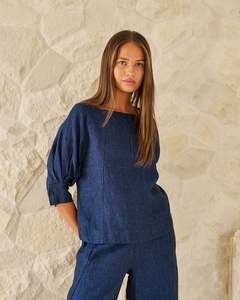 Naturals GA681 Linen Top | Eclipse
