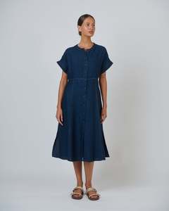 Naturals GA612 Linen Dress | Eclipse