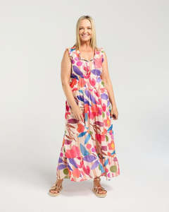 Women: Seduce Rumi Dress | Petal Stripe