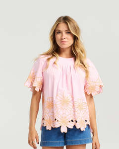 NMBR ROSE Daisy Blouse | Cara Cara