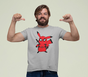 Products: Pokemon - Deadpool Pikachu - Verboom Tees