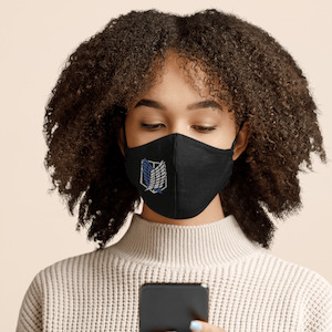 Products: Attack on Titan - Face Mask - Verboom Tees