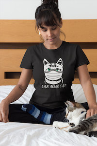 Products: Save your cat - Verboom Tees