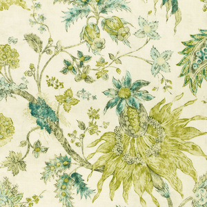 Products: Ainsworth Linen Meadow Printed Linen Verdant Living