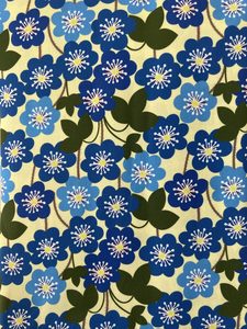 Organic Duvet Cover in Hepatica Nobilis Blue Verdant Living Duns Sweden