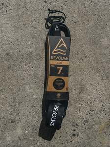 Revolwe Leashes: Revolwe - EVO Leash Black/Grey 7ft