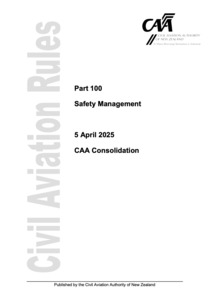Caa: CAA - A5 Rule Part 100