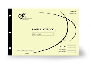 Caa: Engine Logbook CAA 2158