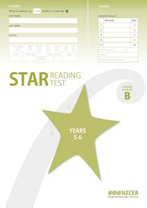 NZCER STAR Reading Test 5-6B