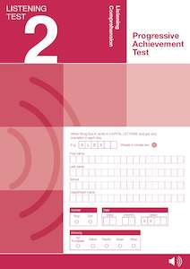 Nzcer: NZCER PAT Listening Test 2