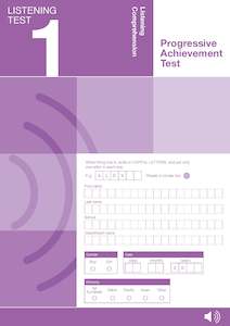 Nzcer: NZCER PAT Listening Test 1