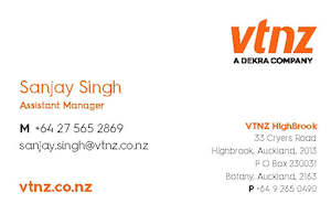 Sanjay Singh 85 x 55mm