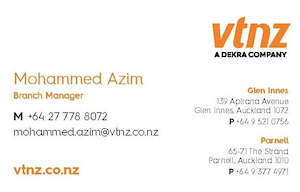 2 Station Manager: Mohammed Azim 85 x 55mm