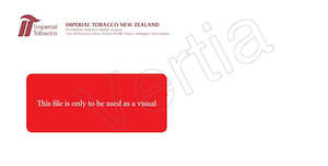 Imperial Tobacco: DLE White Self Seal Window Envelope x 1000