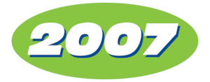 Year Stickers: Year Sticker Green - 2007