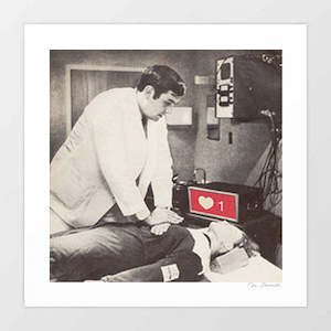 Art Print: 'Staying Alike' Art Print by Vertigo Artography