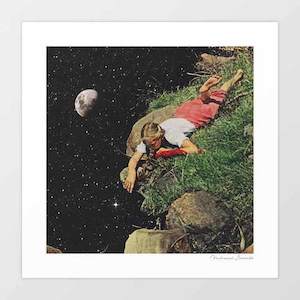 Space: 'Felt' Art Print by Vertigo Artography