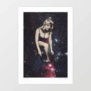 Space: 'Miss Universe' Art Print by Vertigo Artography