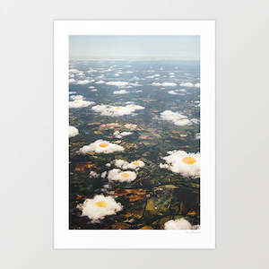 Eggs: 'Eggy clouds' Art Print by Vertigo Artography