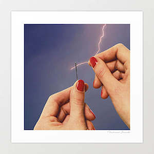 Fashion: 'Elysian thread' Art Print by Vertigo Artography