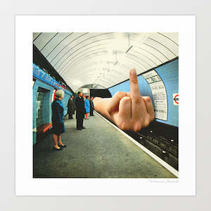 Allartprints: 'Monday mood' Art Print by Vertigo Artography