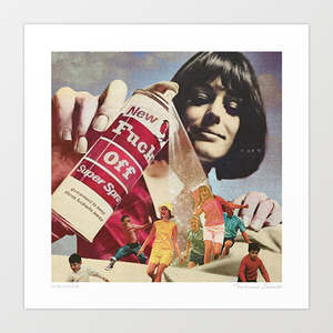 'Do me a favour...' Art Print by Vertigo Artography