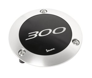 Products: Vespa Rizoma Aluminium Transmission Cap for GTS 300 - Vespa Auckland