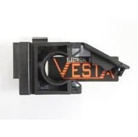 Saddles - Conduit & Trunking: Clamp with cover (black) 15.8