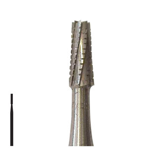 Products: 5 pack VDS 700 cross cut fissure bur, 25mm FG shaft