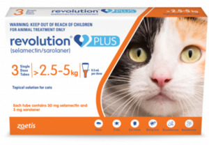 Products: Revolution Plus Flea & Worm Treatment For Cats Range Vetonline Consult